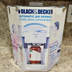 BLACK & DECKER LIDS OFF JAR OPENER  *NIB* A MUST OWN!